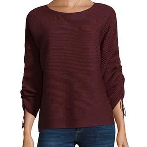 NWT a.n.a Drawstring Sleeve Sweater - XL
